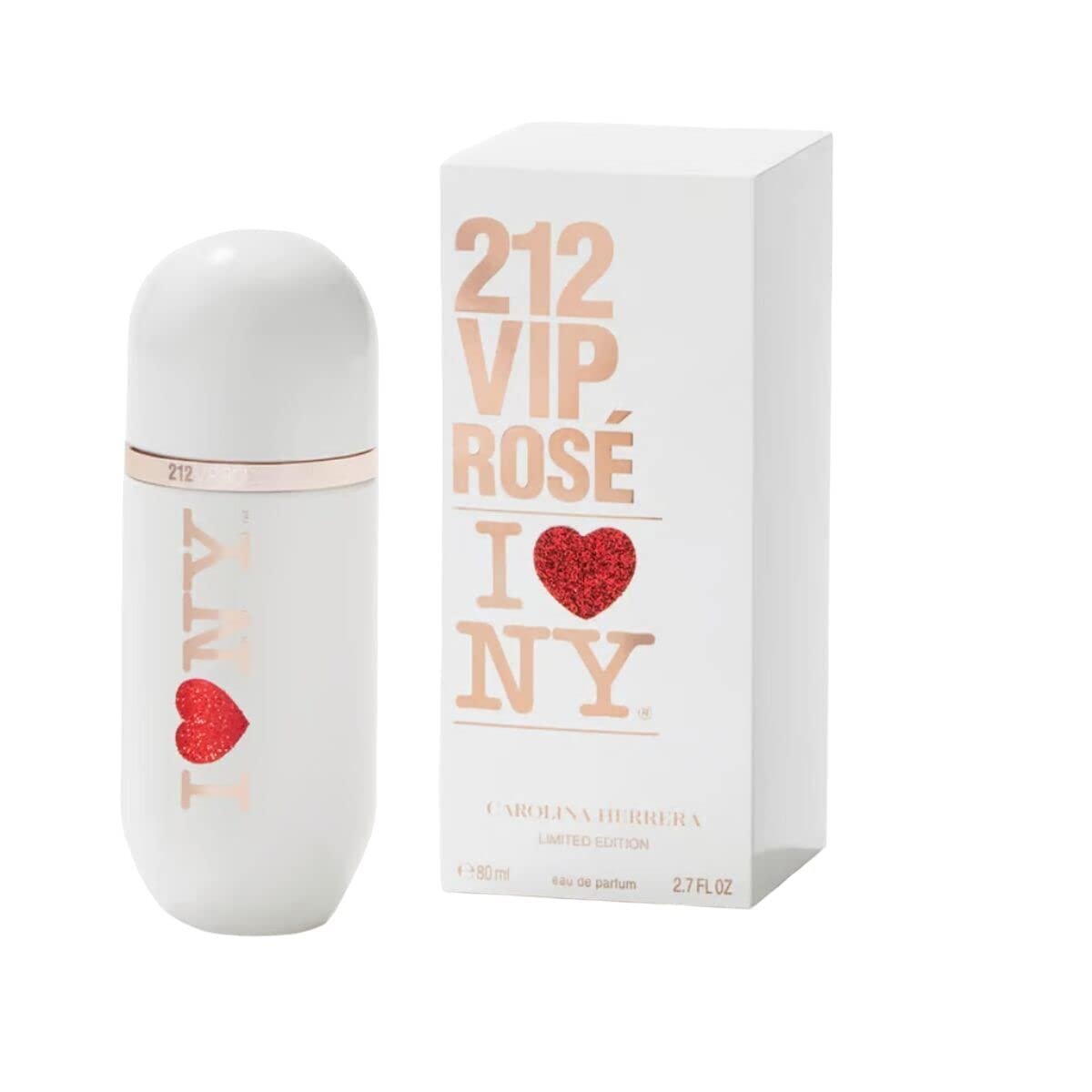 Carolina Herrera 212 VIP Rosé Love NY: Your Exclusive Pass to NYC's Heartbeat in a Bottle - Product Image