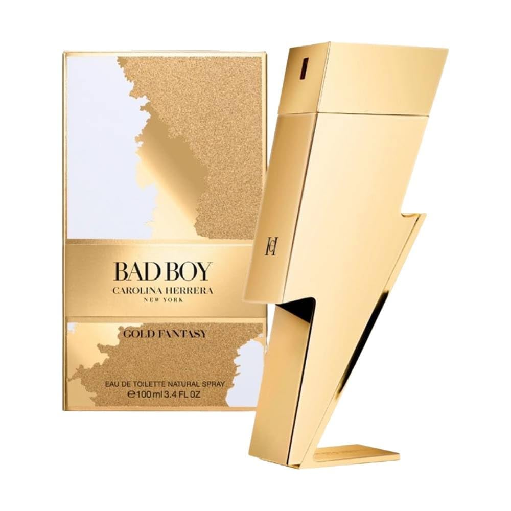 Carolina Herrera Bad Boy Gold Fantasy: A Dazzling Elixir for the Modern Maverick - Product Image