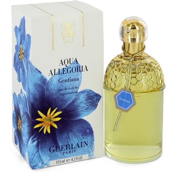 Guerlain Aqua Allegoria Gentiana Review: A Deep Dive into Blue Floral Freshness - Product Image