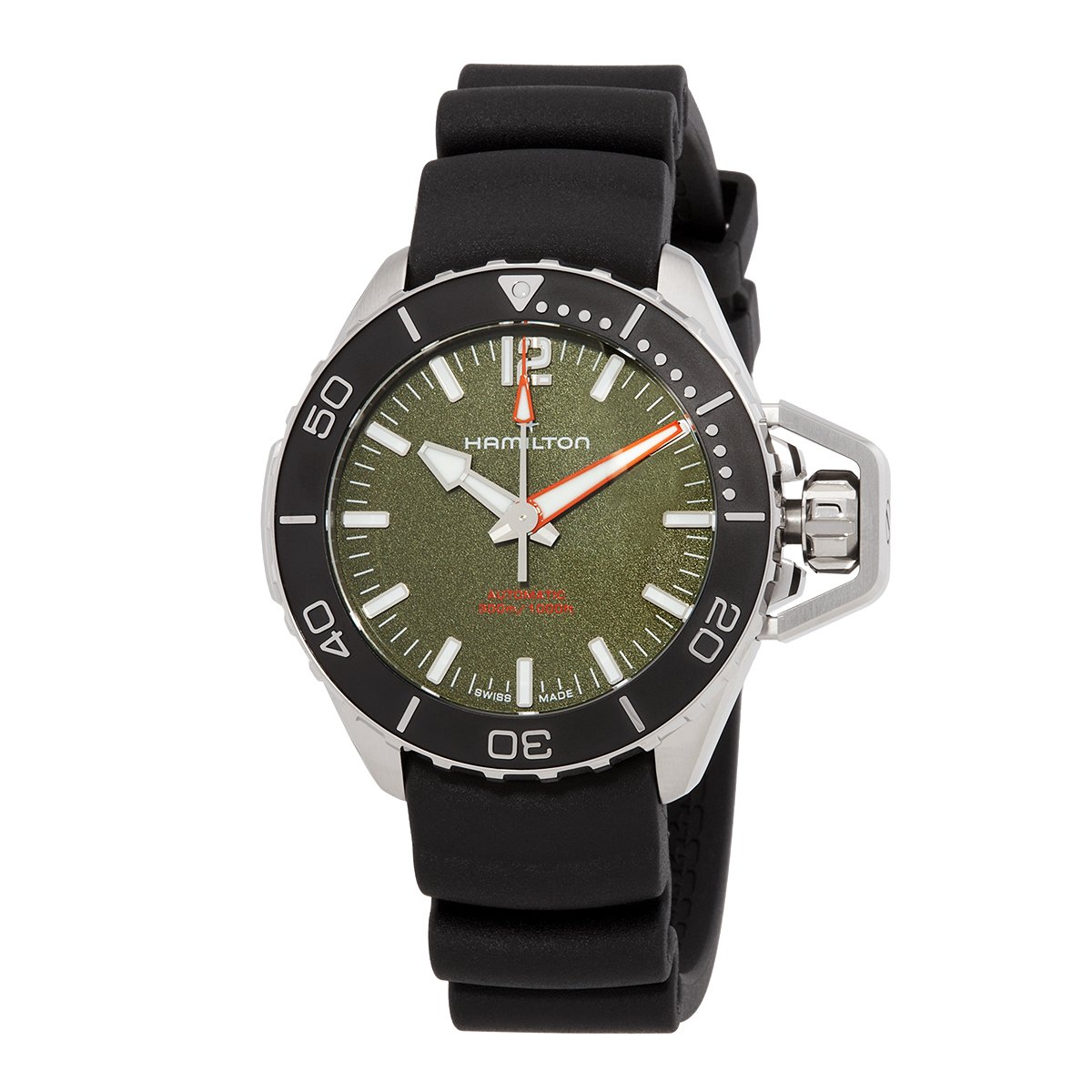 Hamilton Khaki Navy Frogman H77825330: The Tactical Hold - Product Image