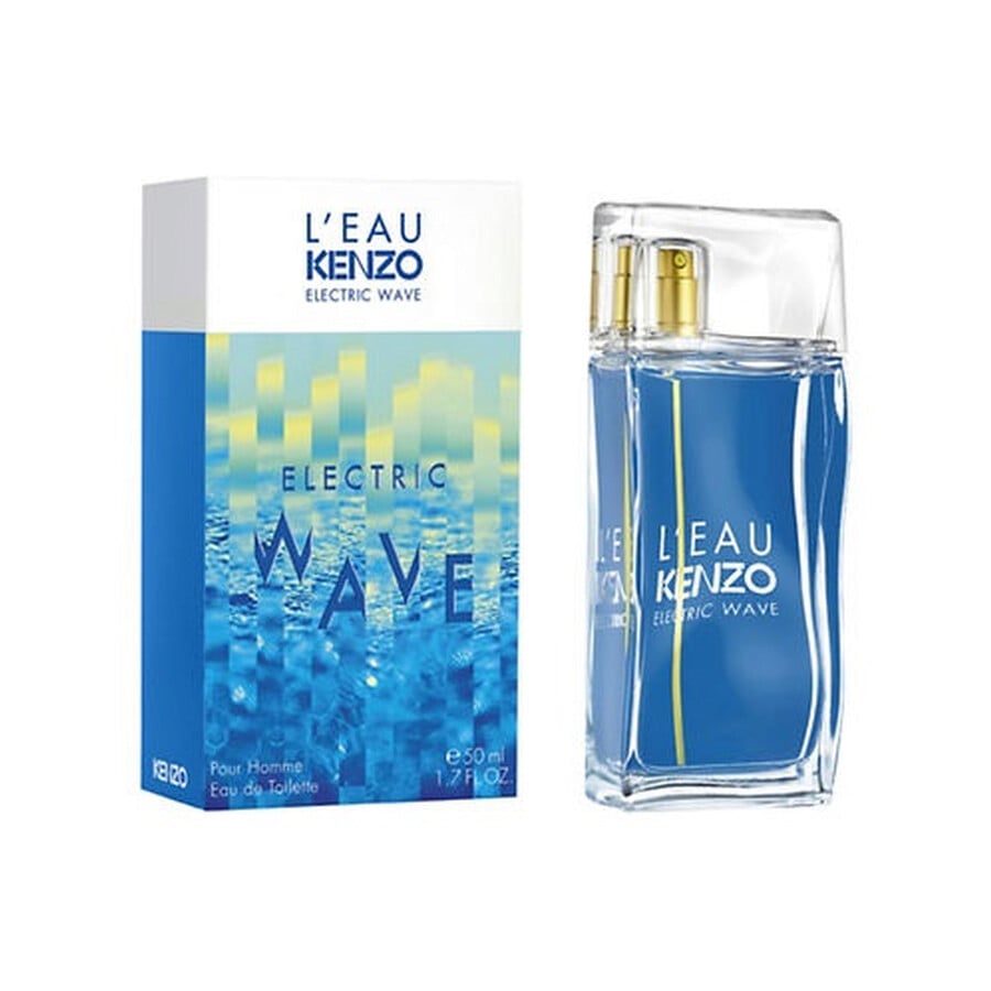 Ride the Current: A Deep Dive into Kenzo L'Eau Kenzo Electric Wave Pour Homme - Product Image