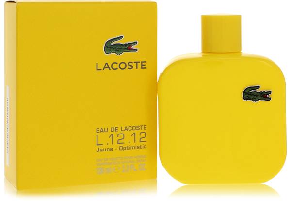 Lacoste Eau de Lacoste L.12.12 Yellow (Jaune) Review: The Ultimate Fresh & Sporty EDT - Product Image