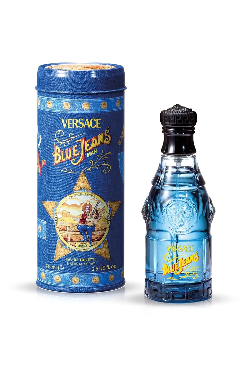 Versace Baby Blue Jeans: A Nostalgic Dive into a Youthful Classic - Product Image