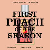 First Peach of the Season