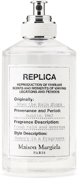 Maison Margiela Replica When the Rain Stops (earthy petrichor with a softer touch)