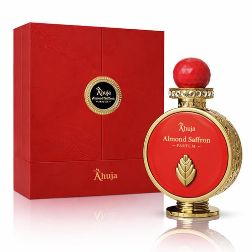 Almond Saffron – A Bold Unisex Parfum from Ahuja