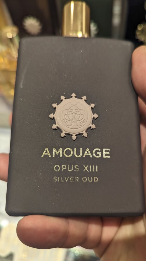 Amouage Opus XIII Silver Haze Review: Smoky Oud & Birch