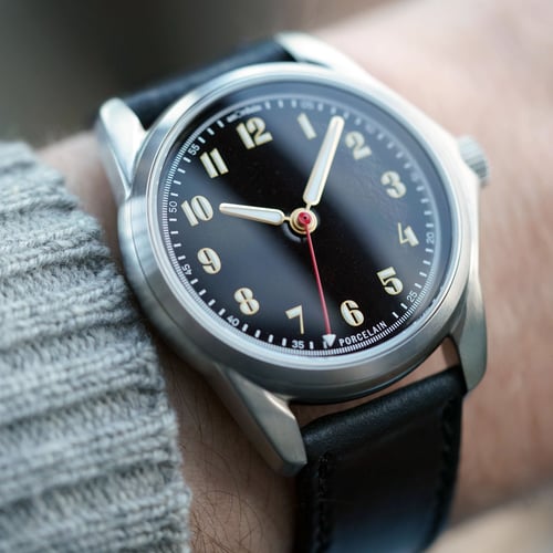 Anordain Model 1 Parisian Blue Review: Enamel Elegance for the Wrist