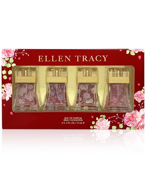 Ellen Tracy Classic Florals Red: A Sweet Aquatic Floral