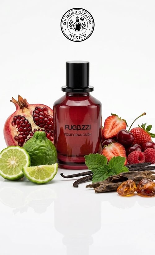 Fugazzi Pomegranate Oud: A Neo-Chypre Study in Crimson and Shadow