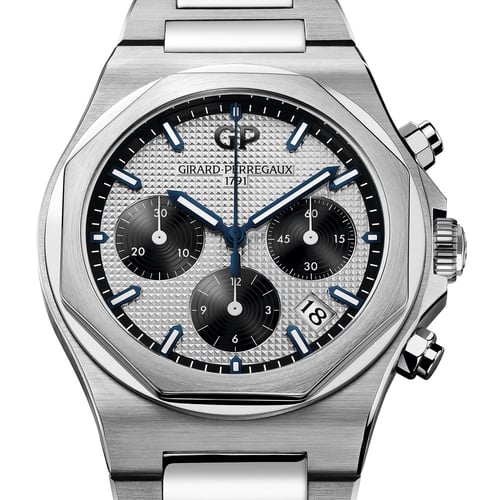 Girard-Perregaux Laureato Chronograph Review: Blue Steel Precision