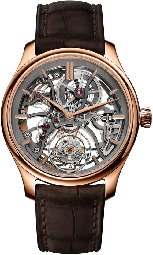 H. Moser & Cie Endeavour Tourbillon Skeleton: Bare Elegance