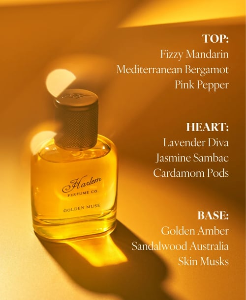 Golden Muse by Harlem Fragrance Company – A Summer‑Ready Solar Floral