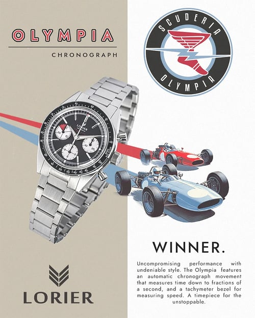 Lorier Olympia Ref. 11863 Review: Vintage Chronograph Value