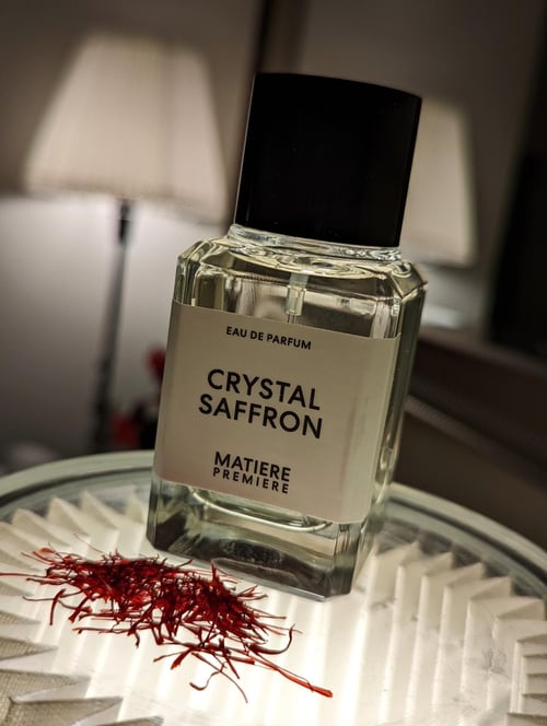 Matiere Premiere Crystal Saffron Review: Saffron Glow