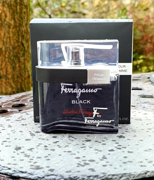 Ferragamo Black Leather: Aromatic Spicy Review