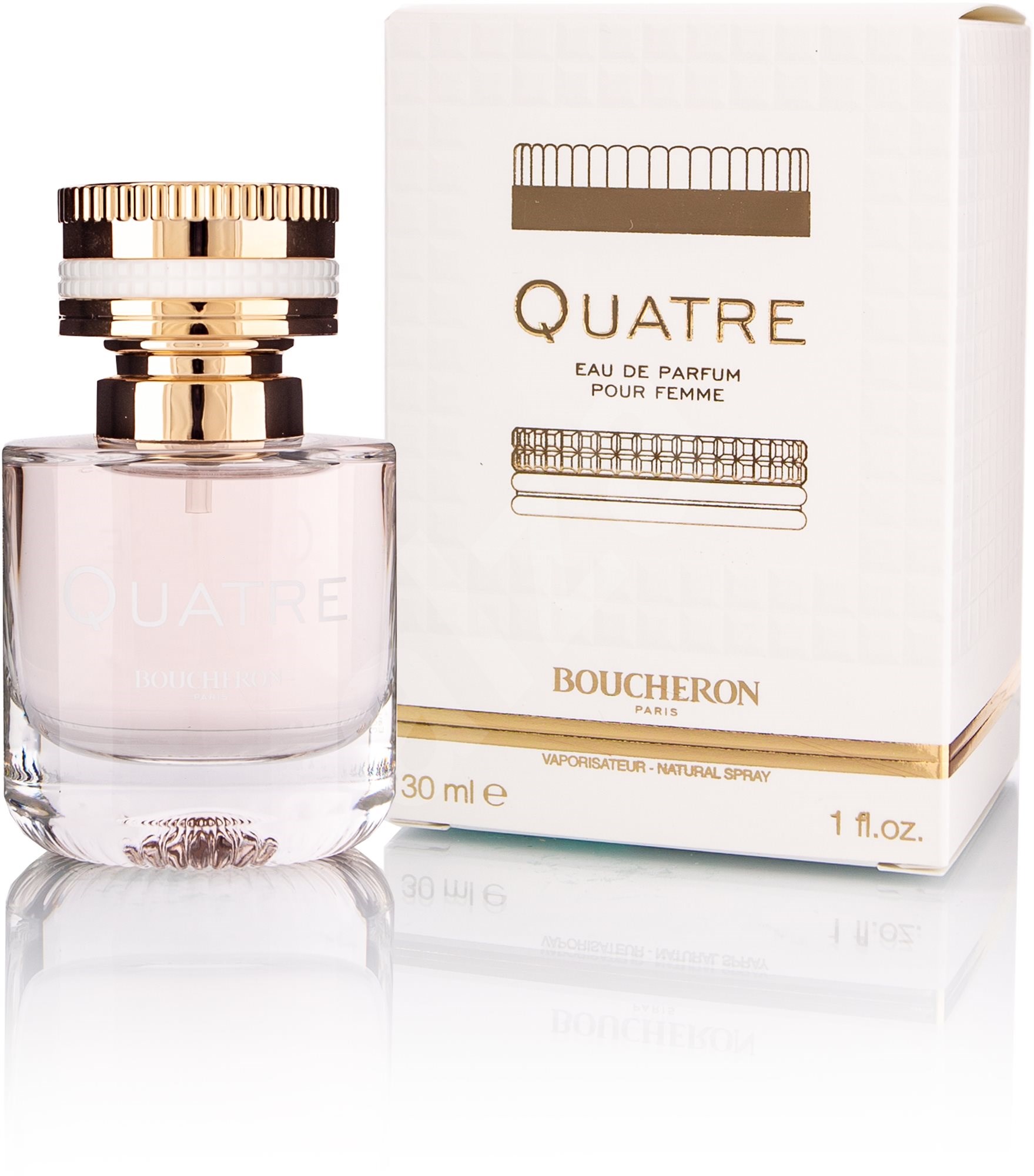 Boucheron Quatre Pour Femme EDP: A Scholarly Review of a Modern Floral-Fruity Masterpiece - Product Image