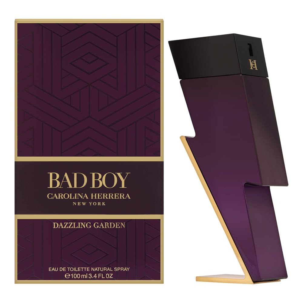 Carolina Herrera Bad Boy Dazzling Garden Review: An Electrifying Symphony of Contrasts