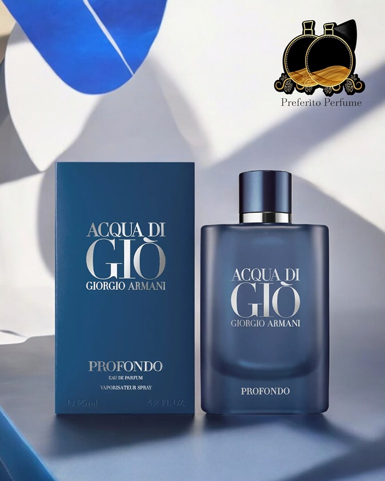 Giorgio Armani Acqua Di Gio Profondo: Dive Deeper into Aquatic Elegance