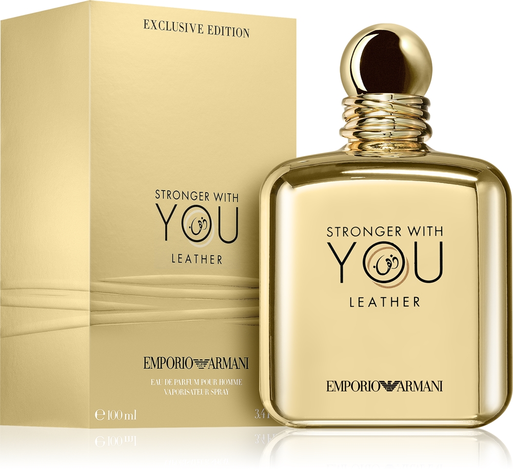 Giorgio Armani Stronger With You Leather EDP Review - Product Image