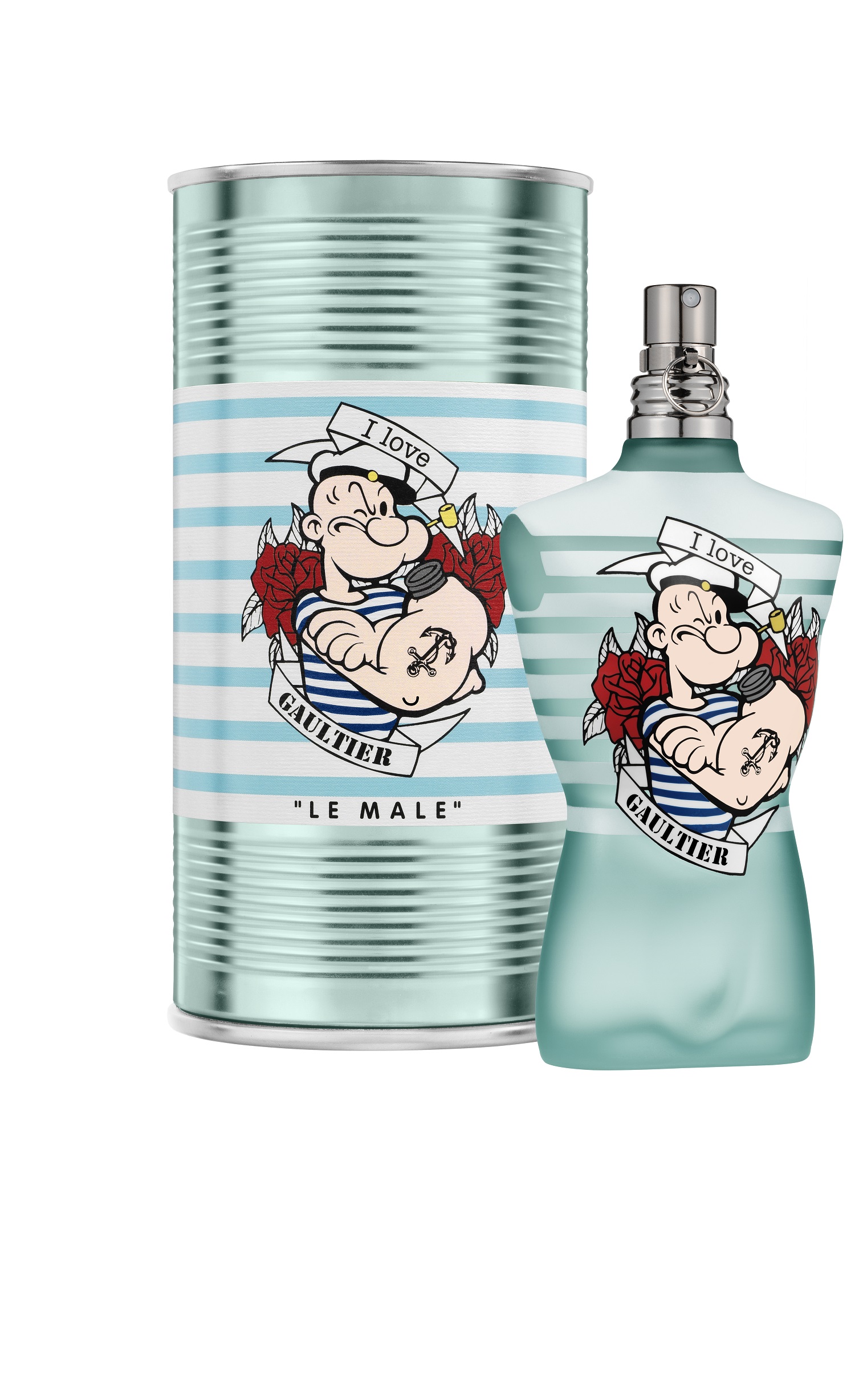 The Maritime Allure: A Scholarly Exploration of Jean Paul Gaultier Le Male Popeye Eau Fraiche - Product Image