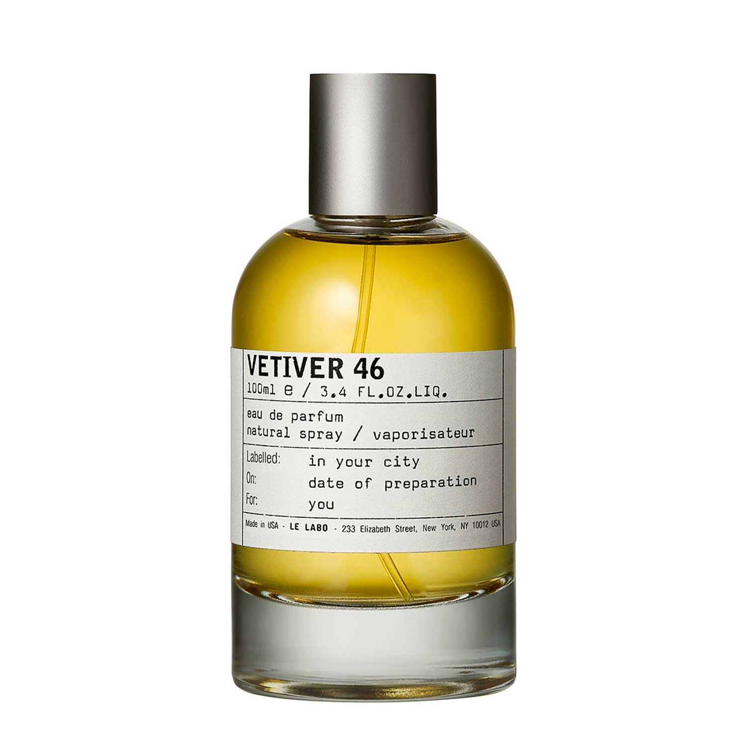 Le Labo Vetiver 46: An Analytical Review of Modern Woody Art - Product Image