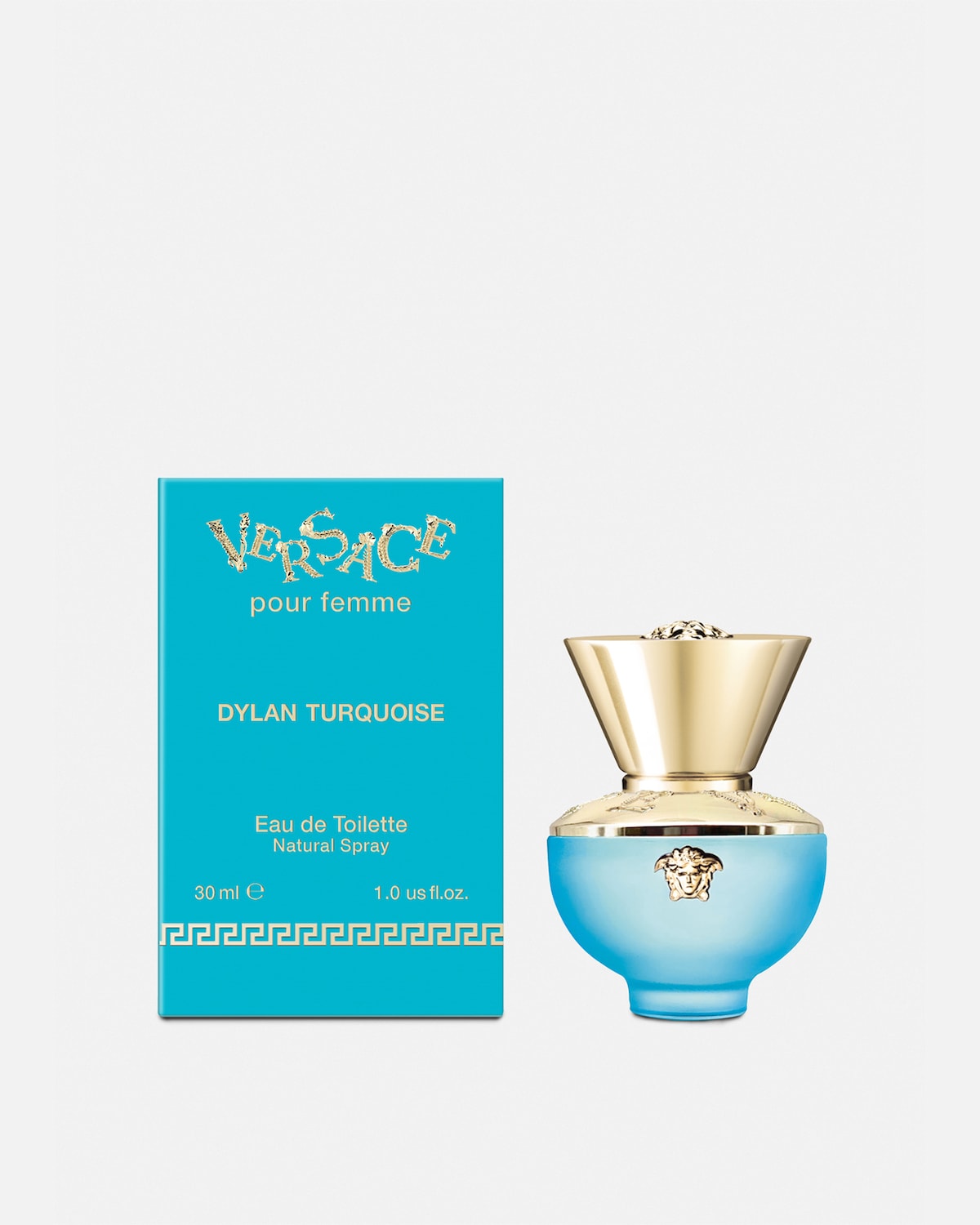 Versace Dylan Turquoise: A Mediterranean Escape in a Bottle - Product Image