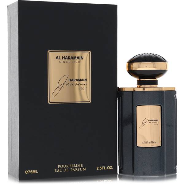 Al Haramain Junoon Noir Review: A Powdery Citrus Vanilla Dream - Product Image