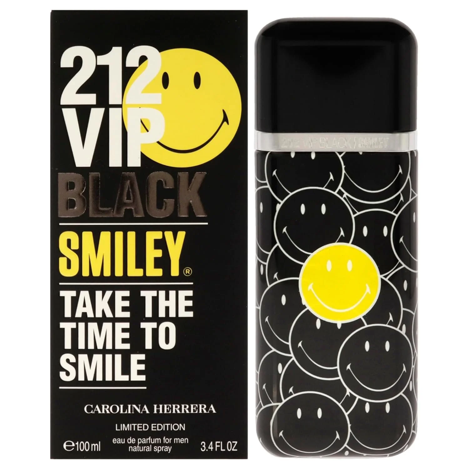 Vivir Insider Exclusive: Carolina Herrera 212 Vip Black Smiley – Your Ultimate Vibe Check