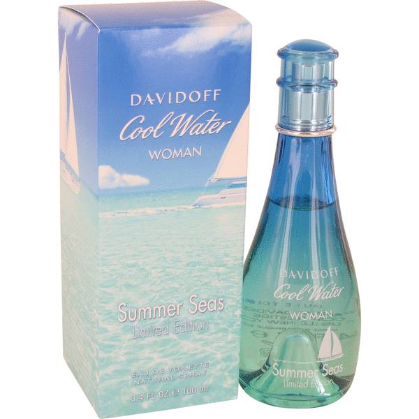 Azure Echoes: A Deep Dive into davidoff Cool Water Woman Summer Seas