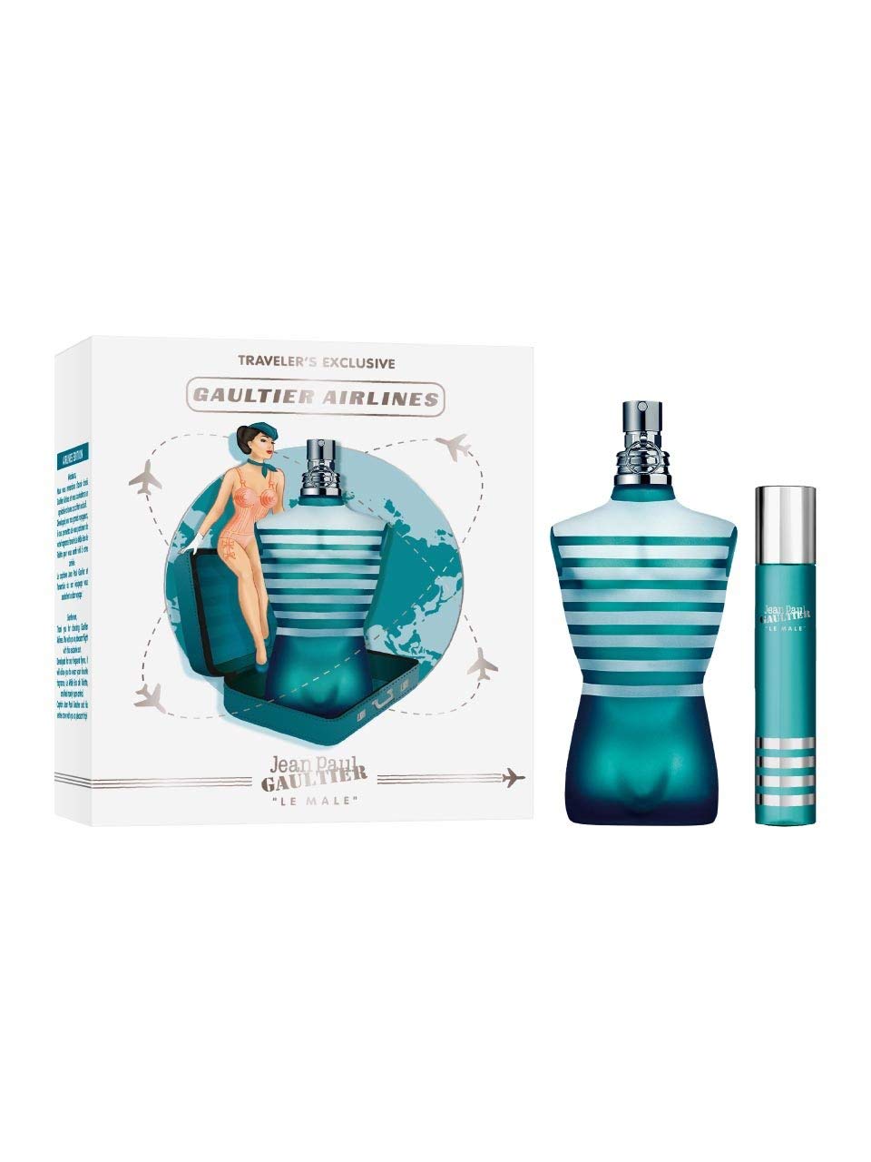 Jean Paul Gaultier Le Male Eau Fraiche Gaultier Airlines: Your Ticket to Olfactory Bliss - Product Image