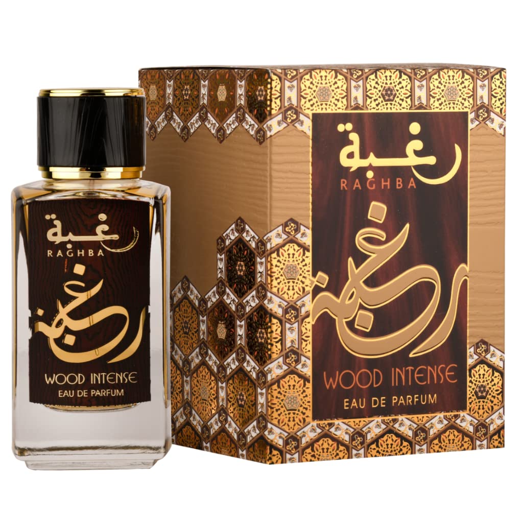 Lattafa Raghba Wood Intense: Smoky Oriental Masterpiece - Product Image