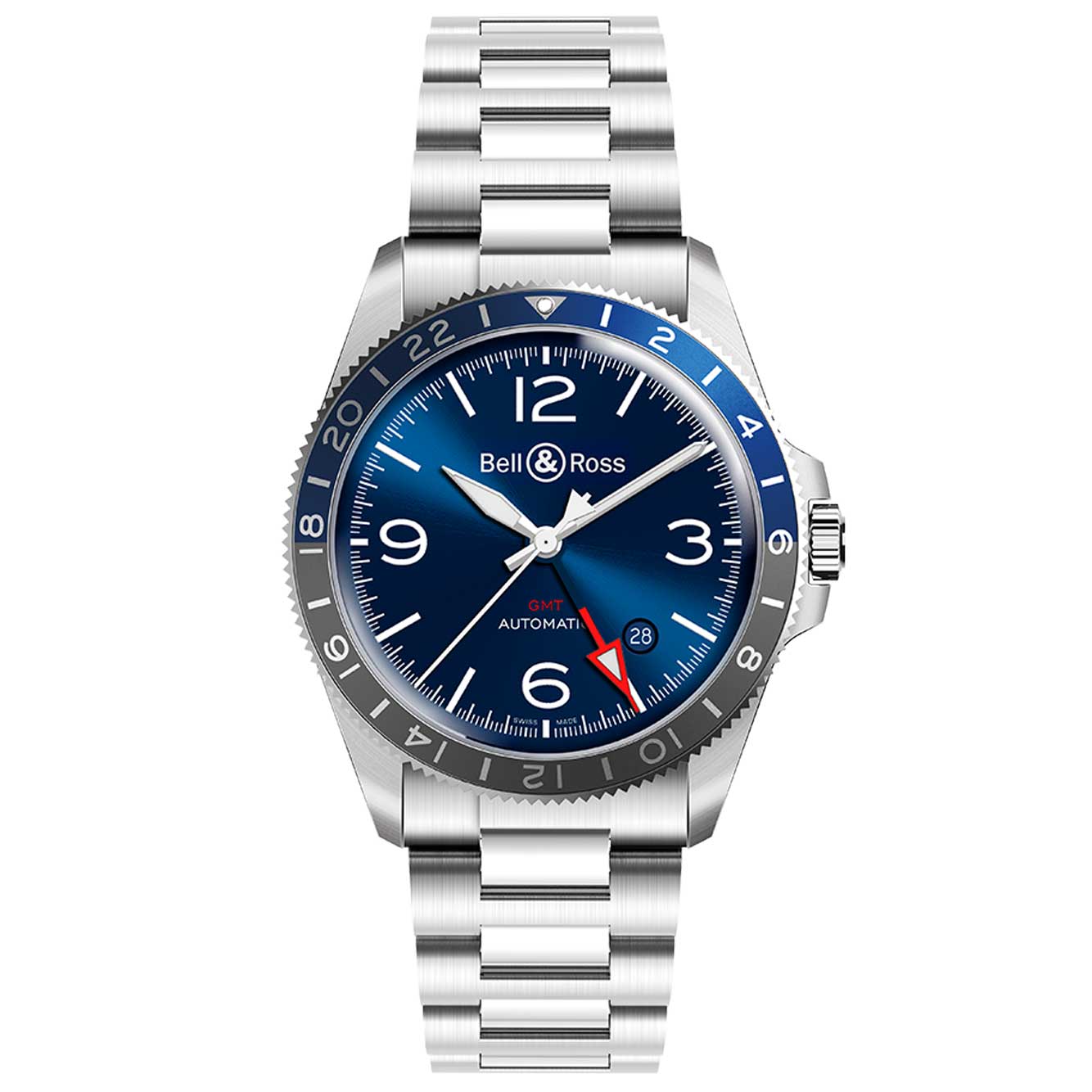 Bell & Ross BR V2-93 GMT Review: The Jet-Setter’s Blue Chip